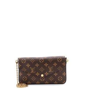 Louis Vuitton Felicie Pochette Canvas #227351L17B